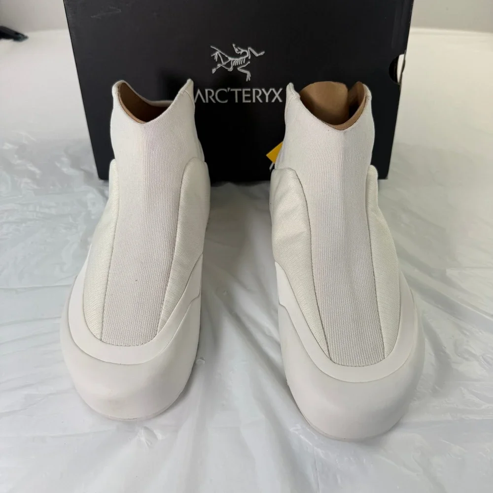 Arcteryx Kragg Insulated M White Slip On Vibram Shoes L08522400 Mens 12.5